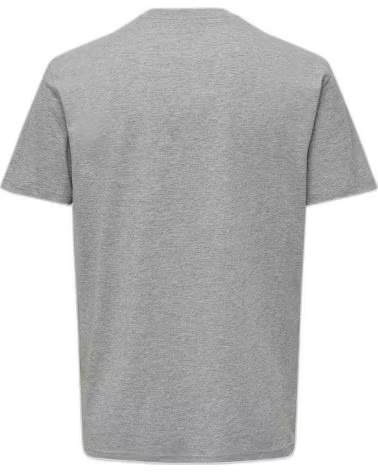 ONLY CAMISETA DE MANGA CORTA SONS EN PARA HOMBRE GRIS