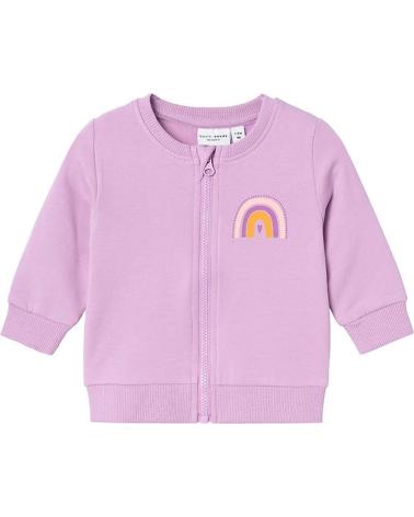 NAME IT SUDADERA CON CREMALLERA UNISEX PARA NIÑOS NAME IT MORADA MORADO