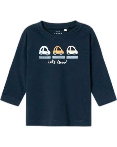 NAME IT SWEATSHIRT UNISEXE ENFANT NAME IT BLEU AVEC IMPRIMÉ VOITURES AZUL
