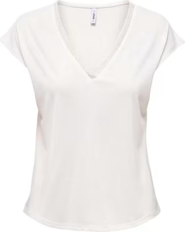 ONLY CAMISETA DE MANGA CORTA EN PARA MUJER BLANCO