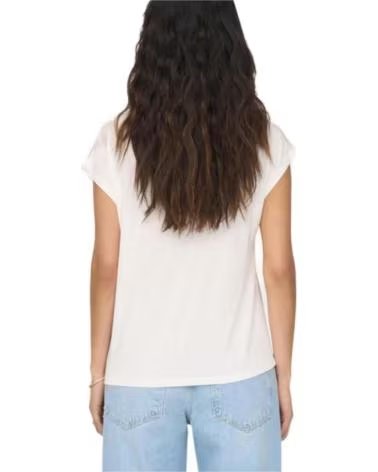 ONLY CAMISETA DE MANGA CORTA EN PARA MUJER BLANCO