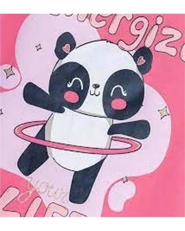 NAME IT FELPA ROSA CON STAMPA PANDA