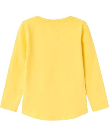 NAME IT SUDADERA INFANTIL DE MANGA LARGA EN COLOR AMARILLO CON ESTAMPADO