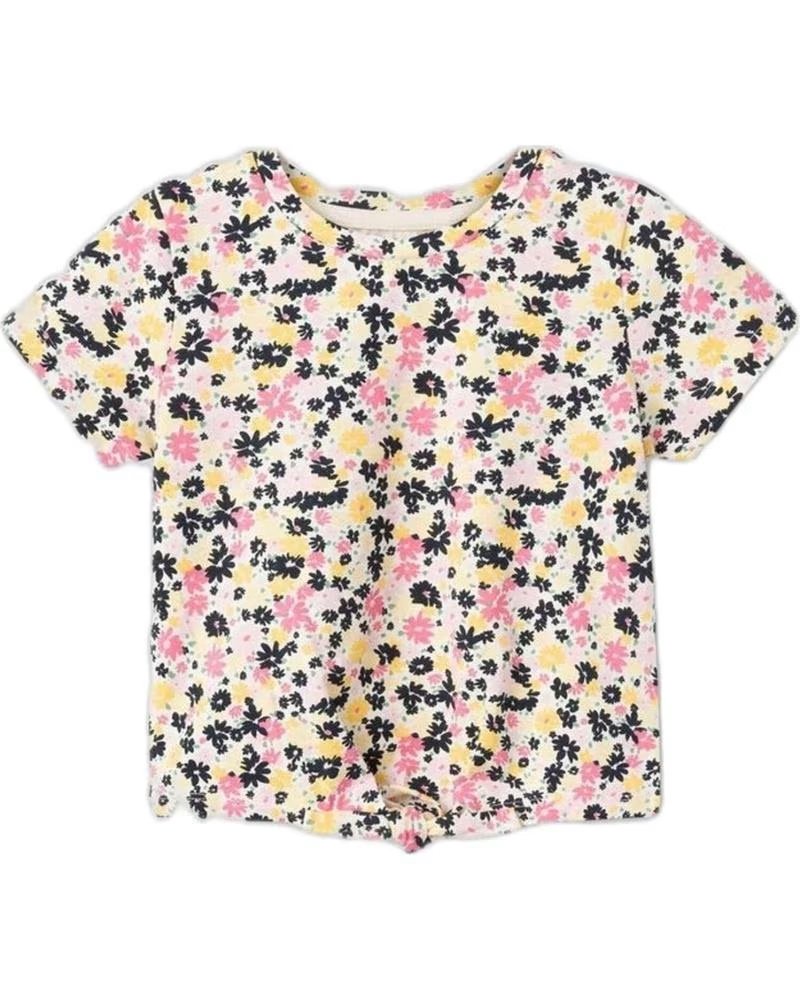 NAME IT NAME IT KURZARM-T-SHIRT MIT BLUMENMUSTER FÜR MÄDCHEN MULTICOLOR
