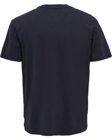 ONLY CAMISETA DE MANGA CORTA ONLY SONS CON ESTAMPADO EN BOLSILLO PARA HOMBRE AZUL