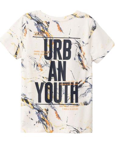 NAME IT CAMISETA GRÁFICA DE MANGA CORTA UNISEX PARA NIÑOS BLANCO