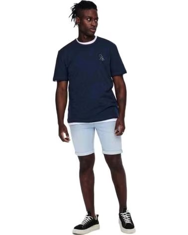 ONLY PANTALONCINI DI JEANS DA UOMO ONLY SONS AZUL