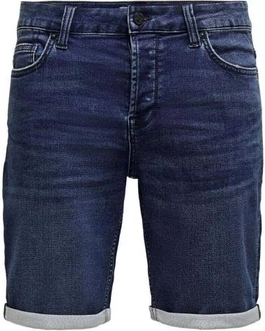 ONLY PANTALONCINI DI JEANS DA UOMO ONLY SONS AZUL
