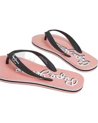 Chinelos de Mulher PEPE JEANS CHINELOS PEPE JEANS BAY BEACH FEMININO ROSA PRETO NEGRO