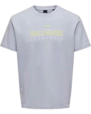 ONLY CAMISETA DE MANGA CORTA SONS EN PARA HOMBRE AZUL