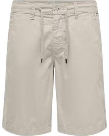 ONLY PANTALÓN CORTO BEIGE PARA HOMBRE BEIGE