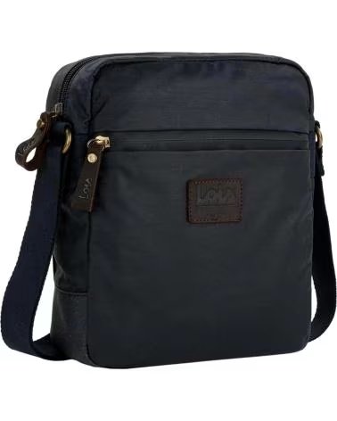 LOIS JEANS BOLSA TIRACOLO MASCULINA LOIS JEANS EM NYLON AZUL