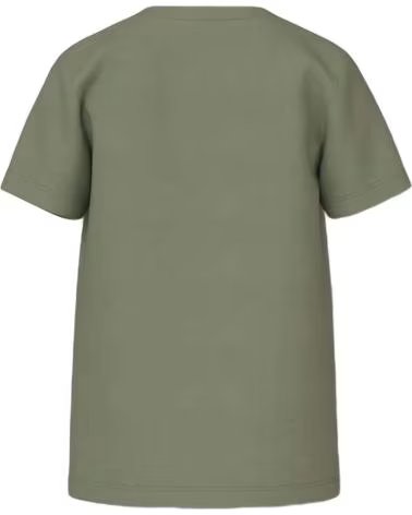 NAME IT NAME IT UNISEX-T-SHIRT FÜR KINDER MIT KURZEN ÄRMELN, GRÜN VERDE