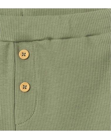 NAME IT NAME IT PANTALÓN CORTO VERDE PARA BEBÉ VERDE