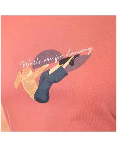 TRANGOWORLD CAMISETA DE MANGA CORTA TRANGOWORLD "WIDE OPEN SPACES" PARA MUJER ROSA