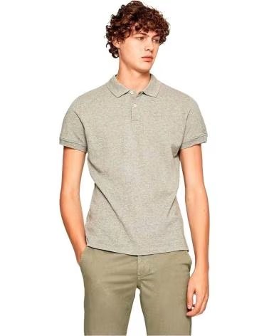 PEPE JEANS PEPE JEANS POLO DE MANGA CORTA PARA HOMBRE GRIS