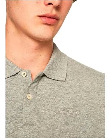 PEPE JEANS PEPE JEANS POLO DE MANGA CORTA PARA HOMBRE GRIS