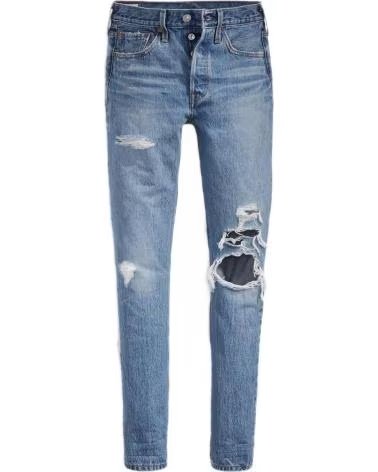 LEVIS VAQUEROS LEVI´S 501 PARA MUJER CON ROTOS AZUL