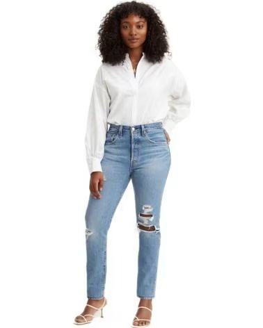 LEVIS VAQUEROS LEVI´S 501 PARA MUJER CON ROTOS AZUL