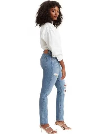 LEVIS VAQUEROS LEVI´S 501 PARA MUJER CON ROTOS AZUL