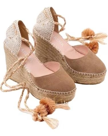 MACARENA SANDALIAS DE PLATAFORMA MACARENA BEIGE PARA MUJER BEIGE