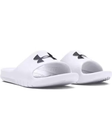 UNDER ARMOUR TONGS UNDER ARMOUR POUR UNISEXE EN BLANC BLANCO