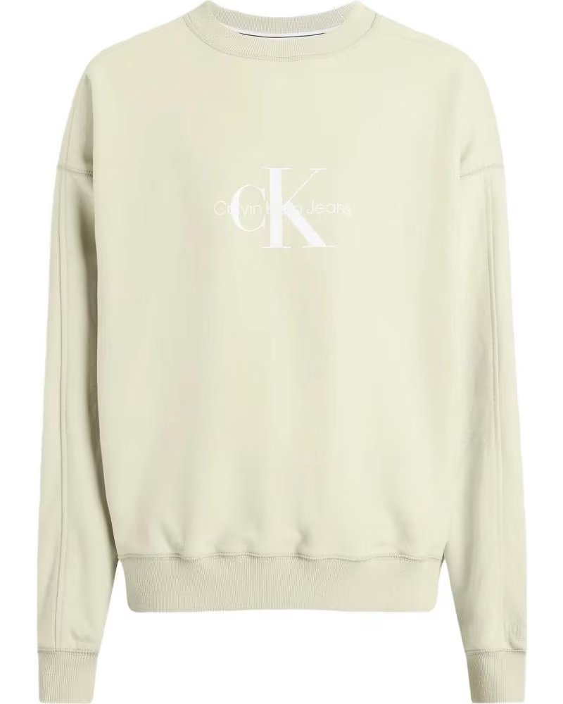 -CALVIN-KLEIN-MODELO-ARCHIVAL-MONOLOGO-CREW-NECK-PARA-HOMBRE-COLOR-BEIG