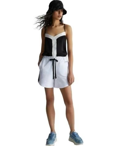 LIU JO SHORT BRANCO LIU JO DE CINTURA ALTA FEMININO BLANCO