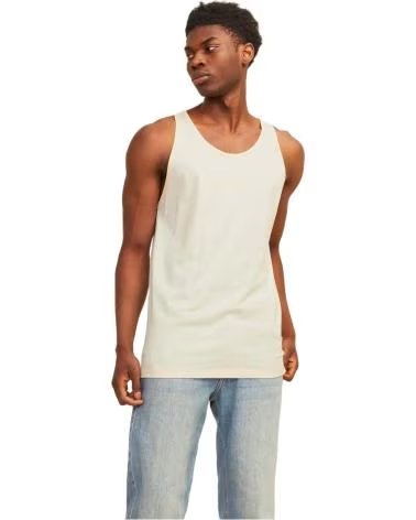 JACK AND JONES CAMISETA DE TIRANTES JACKJONES EN PARA HOMBRE BLANCO