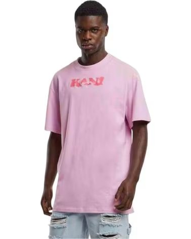 KARL KANI CAMISETA KARL KANI MANGA CURTA LOGO ROSA MASCULINA ROSA