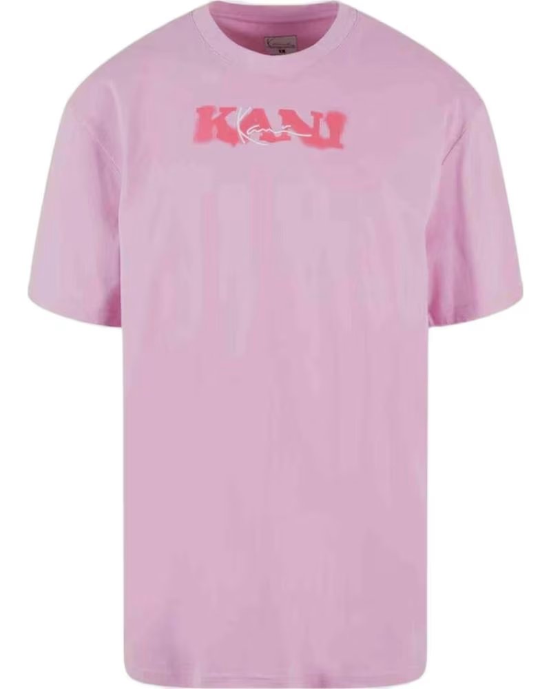 KARL KANI CAMISETA KARL KANI MANGA CURTA LOGO ROSA MASCULINA ROSA