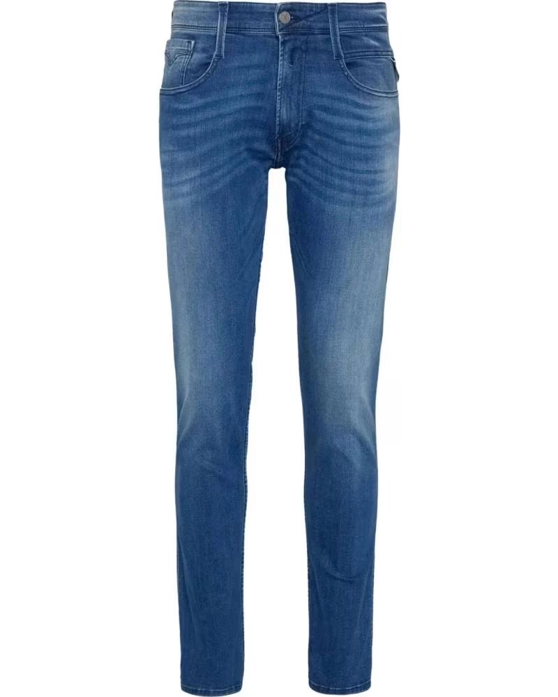 REPLAY JEANS DRITTI REPLAY UOMO BLU AZUL