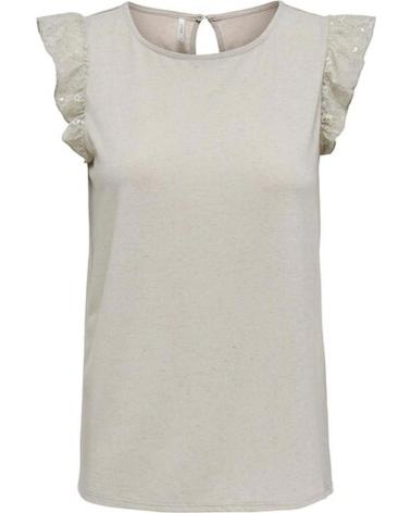 ONLY CAMISETA DE TIRANTES EN PARA MUJER BEIGE