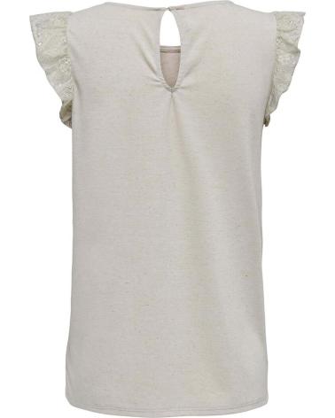 ONLY CAMISETA DE TIRANTES EN PARA MUJER BEIGE