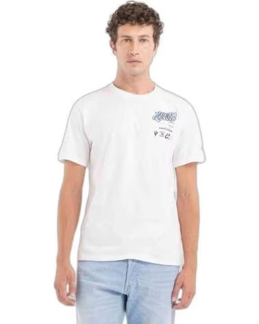 REPLAY REPLAY T-SHIRT MIT KURZEN ÄRMELN FÜR HERREN BLANCO