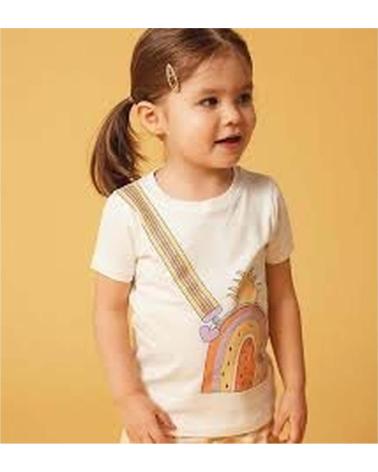 NAME IT CAMISETA DE TIRANTES UNISEX PARA NIÑO CON ESTAMPADO DE ARCOÍRIS BLANCO