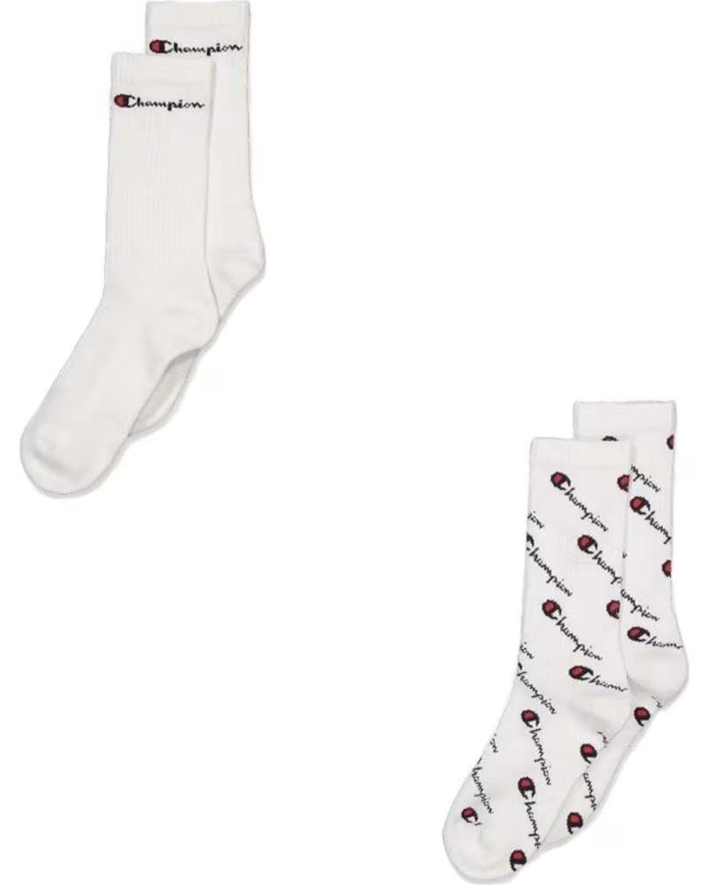 CHAMPION 2 PAAR SOCKEN VON CHAMPION FÜR HERREN WEISS BLANCO