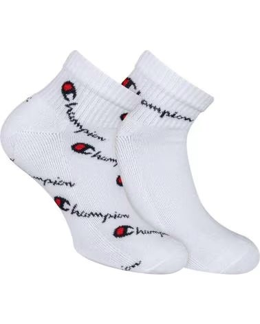 CHAMPION LOT DE 2 CHAUSSETTES DE SPORT CHAMPION POUR HOMME BLANCO