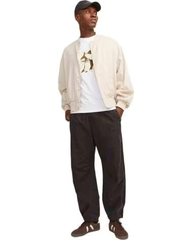 JACK AND JONES CAMISETA DE MANGA CORTA JACKJONES EN PARA HOMBRE BLANCO