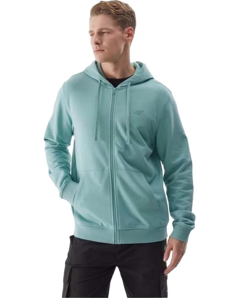 4F SUDADERA CON CAPUCHA EN PARA HOMBRE VERDE