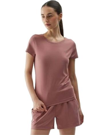 4F CAMISETA TÉCNICA DE MANGA CORTA 4F ROSA