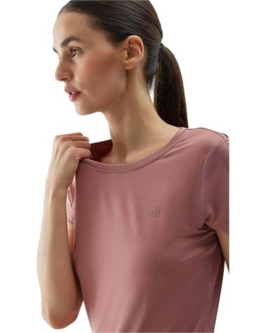 4F CAMISETA TÉCNICA DE MANGA CORTA 4F ROSA