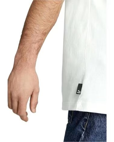 PUMA PUMA KURZARM-T-SHIRT FÜR HERREN BLANCO