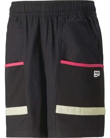 PUMA PANTALONCINO SPORTIVO PUMA UOMO NERO NEGRO