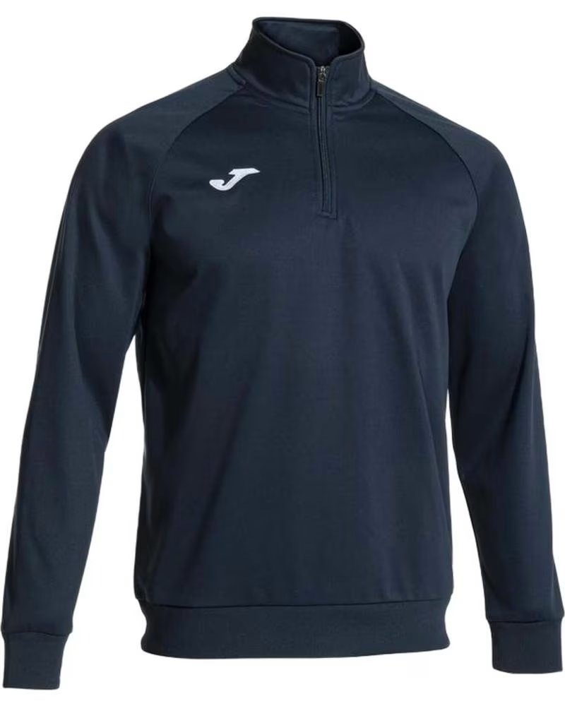 JOMA FELPA JOMA CON CERNIERA AL COLLO AZUL