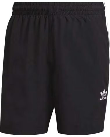 ADIDAS PANTALÓN CORTO ADIDAS ADICOLOR CLASSICS 3-STRIPES PARA HOMBRE NEGRO