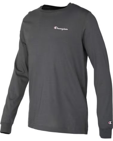 CHAMPION CAMISETA DE MANGA LARGA EN PARA HOMBRE GRIS
