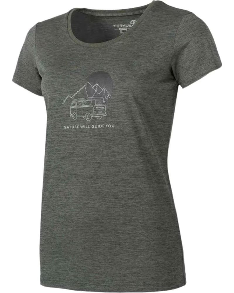 TERNUA CAMISETA DE MANGA CURTA TERNUA PARA MULHER VERDE
