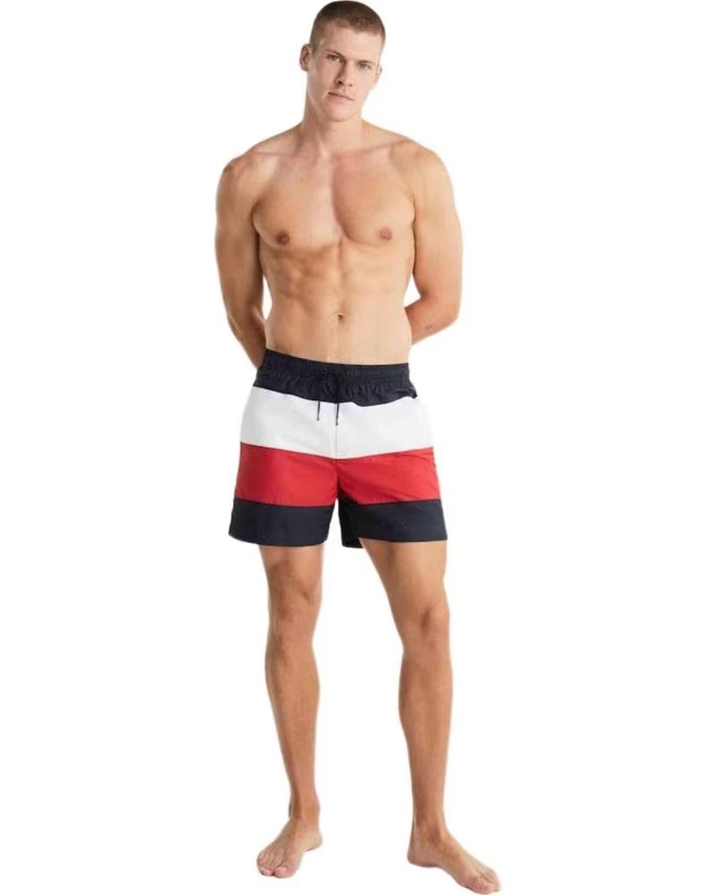 TOMMY HILFIGER GESTREIFTER BADESHORTS VON TOMMY HILFIGER FÜR DAMEN MULTICOLOR