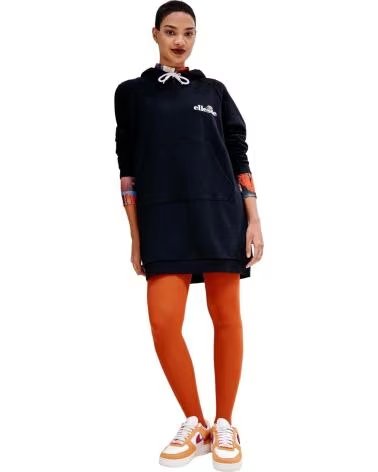 ELLESSE SUDADERA CON CAPUCHA EN PARA MUJER NEGRO